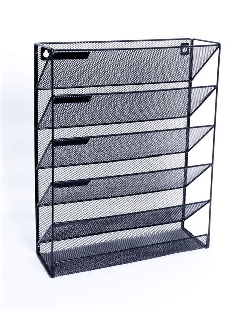 sheet metal organizer|metal wall organizers for office.